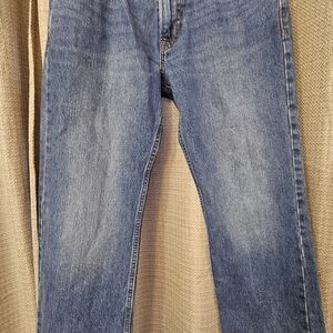 Old Navy Men's Straight Jeans in Classic Blue